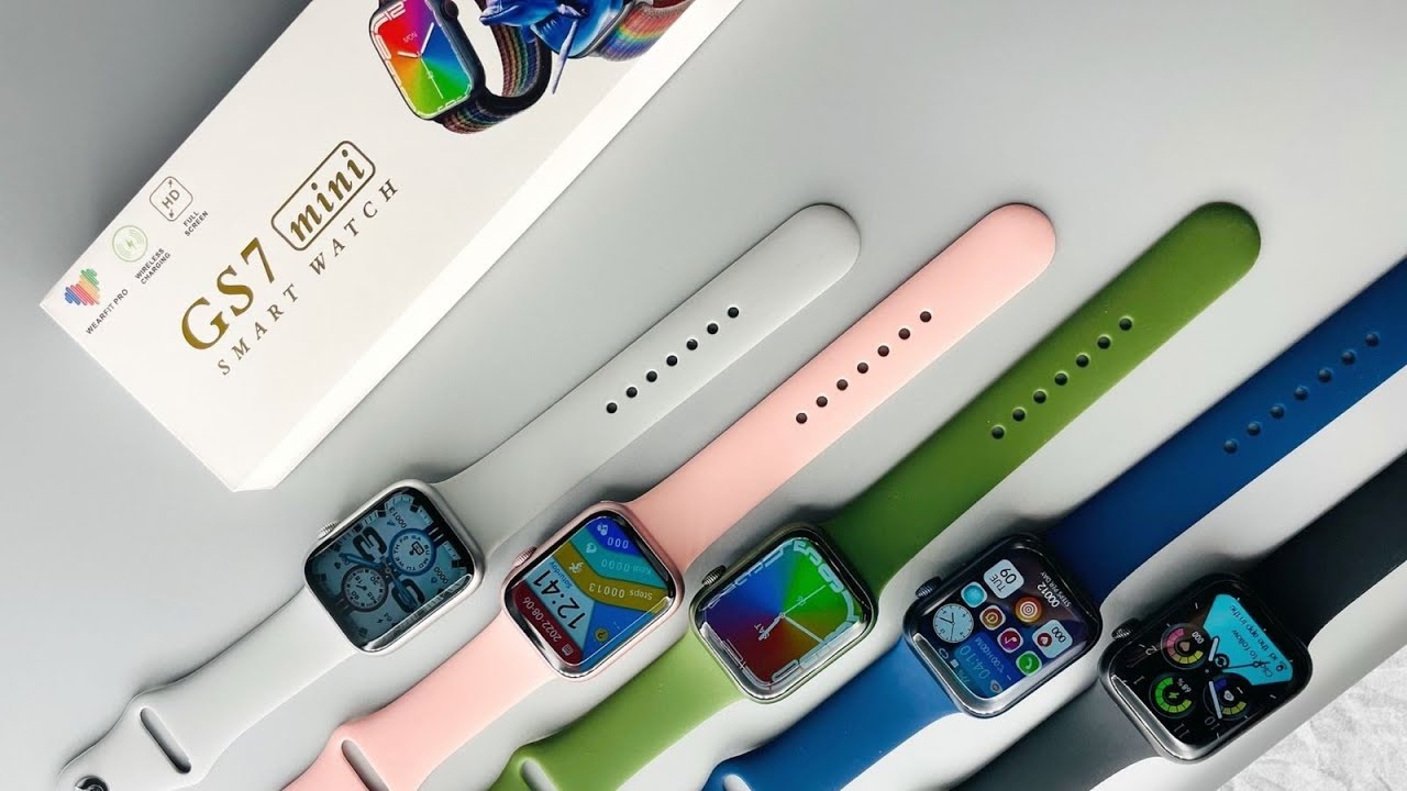 синій Смарт-годинник Smart Watch GS7 MINI 41 мм, Фітнес годинник з тонометром та пульсоксиметром - Зображення 2