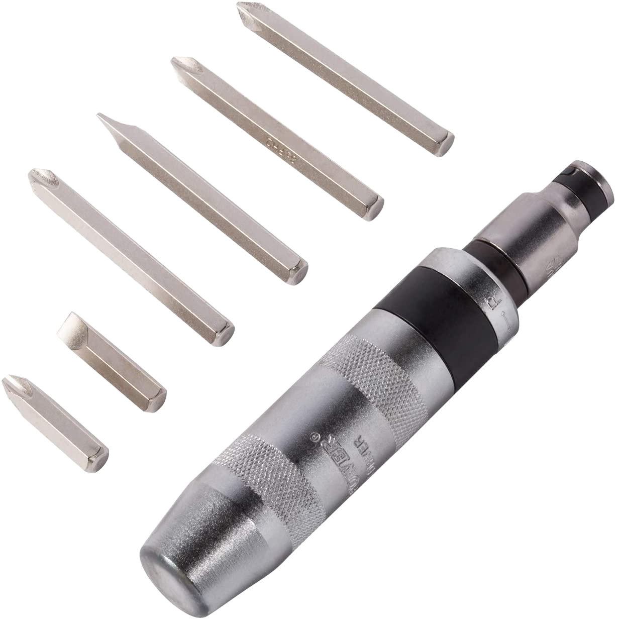 Універсальний набір ударних біт із ударно-поворотною викруткою Impact Screwdriver Set 12 біт у кейсі - Зображення 3