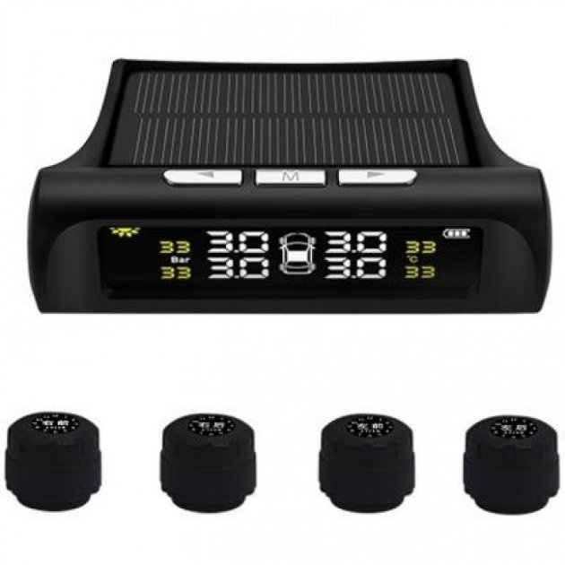 Система контролю тиску в шинах TPMS+SOLAR зовнішні датчики - Зображення 3