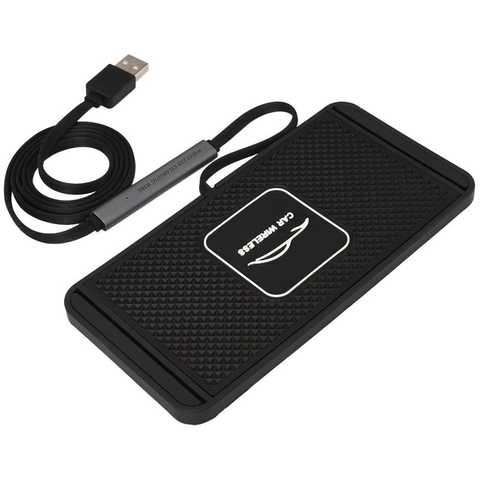 Автомобільний килимок Car Wireless Pad C1 з бездротовою зарядкою 15 Вт - Зображення 3