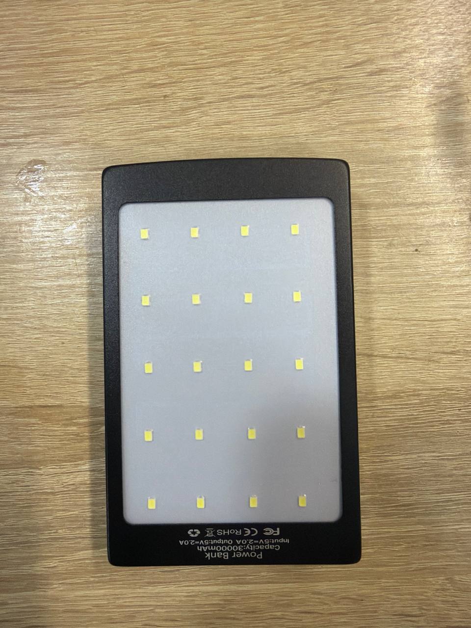 Сонячний Power Bank Solar 30000 mAh / Павербанк Solar 2xUSB з ліхтариком - Зображення 2