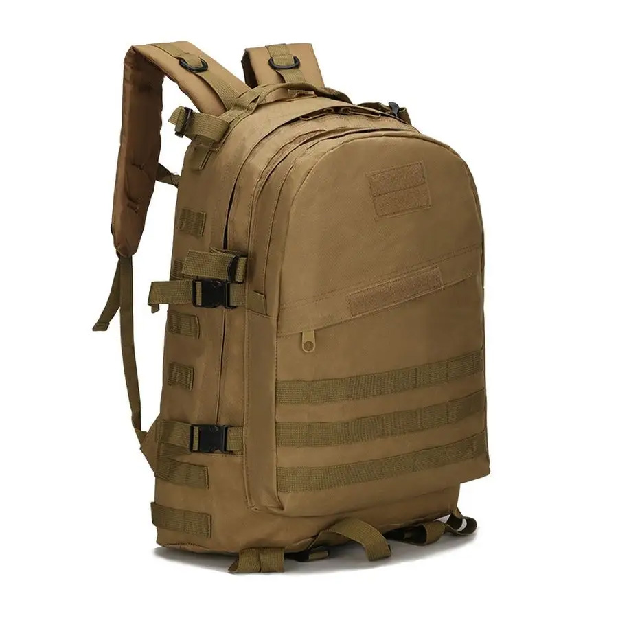 Тактичний рюкзак 45 л MOLLE з кордури, койот