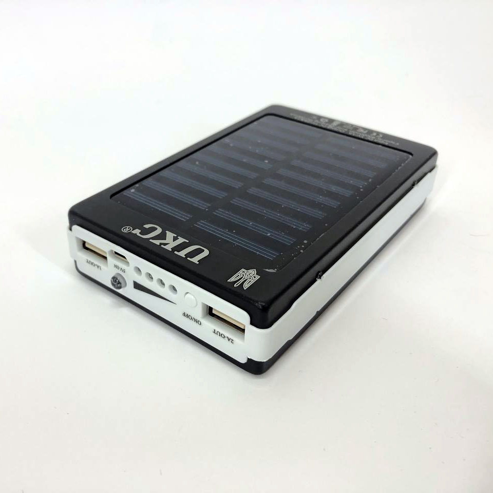 Павербанк Solar 90000 mAh із сонячною панеллю та LED-ліхтарем - Зображення 12
