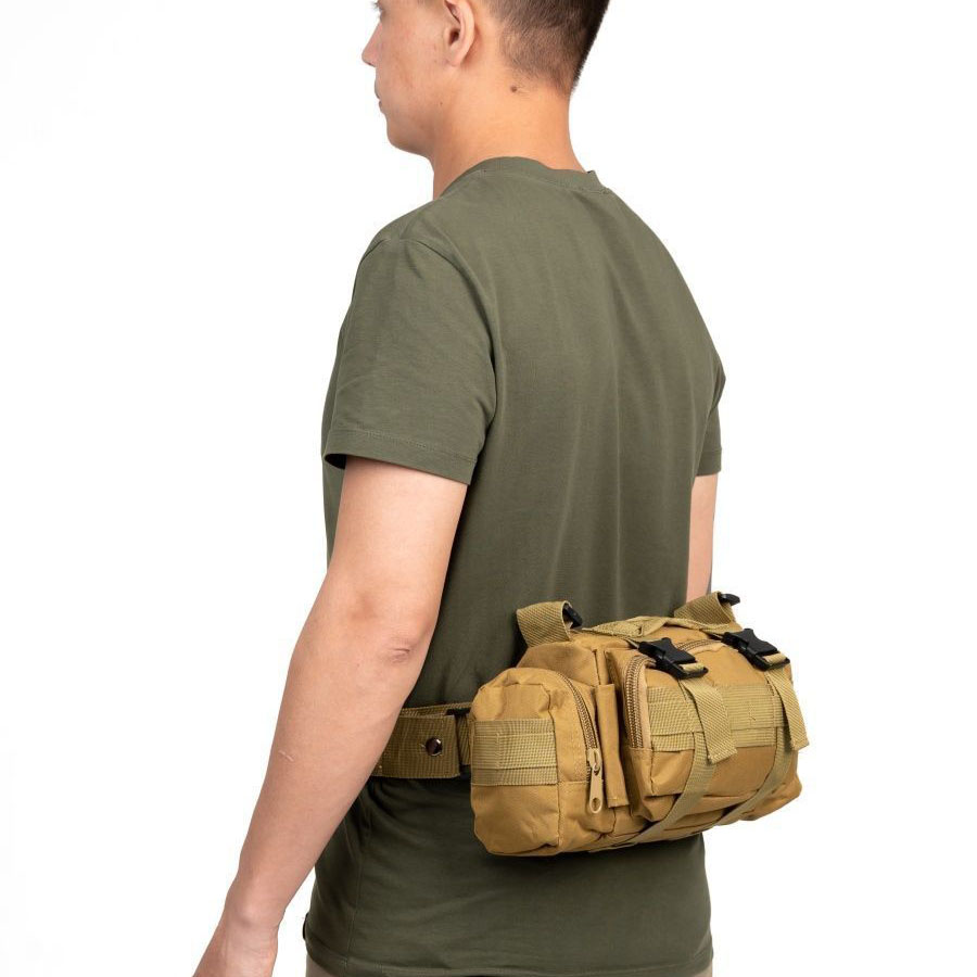Тактична сумка-підсумок 5 л Cordura 1000D, койот - Зображення 7