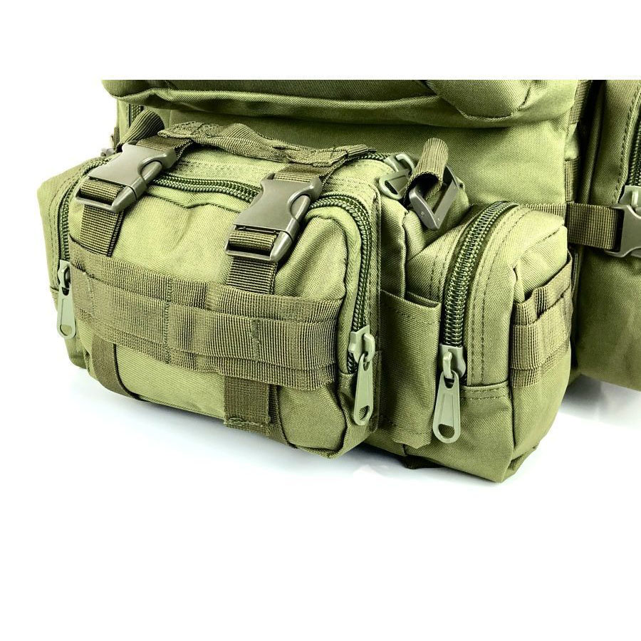 Тактична сумка-підсумок 5 л Cordura 1000D, хакі - Зображення 2