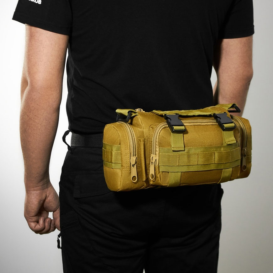 Тактична сумка-підсумок 5 л Cordura 1000D, койот - Зображення 4